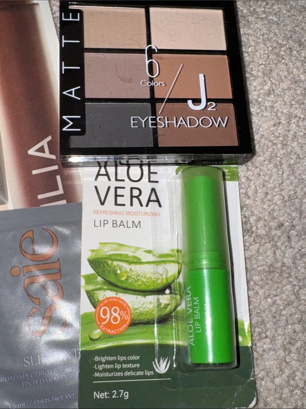 Matte Neutral Eyeshadow Quad - Taupe & Cream Shades
